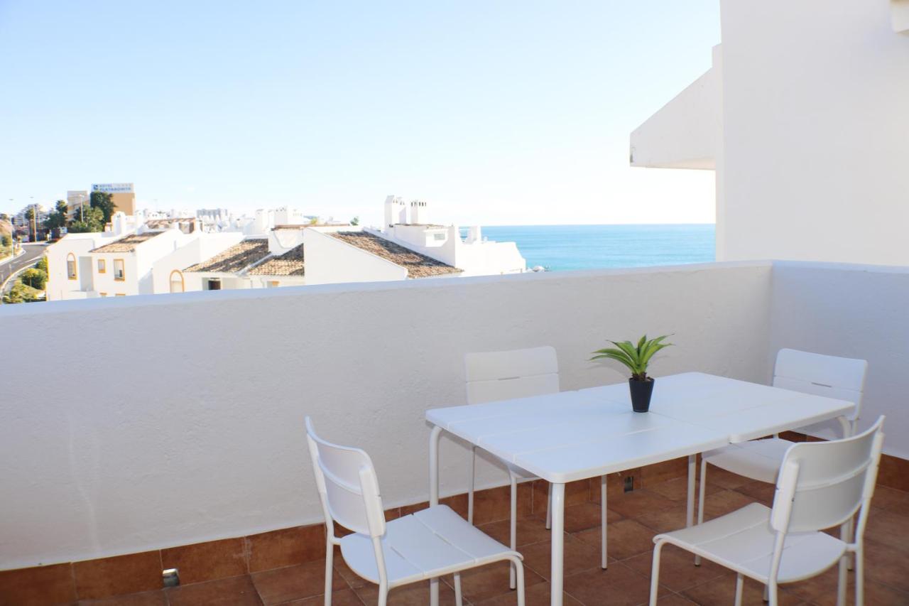 Atico Frente Al Mar - Vistas, Piscina, Terrazas, Parking! Apartment เบนัลมาเดนา ภายนอก รูปภาพ