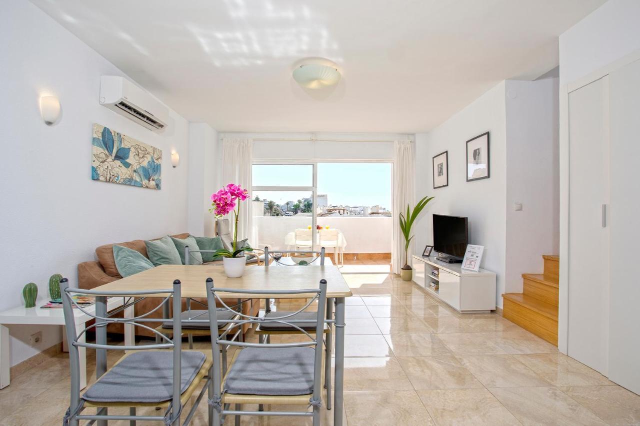 Atico Frente Al Mar - Vistas, Piscina, Terrazas, Parking! Apartment เบนัลมาเดนา ภายนอก รูปภาพ
