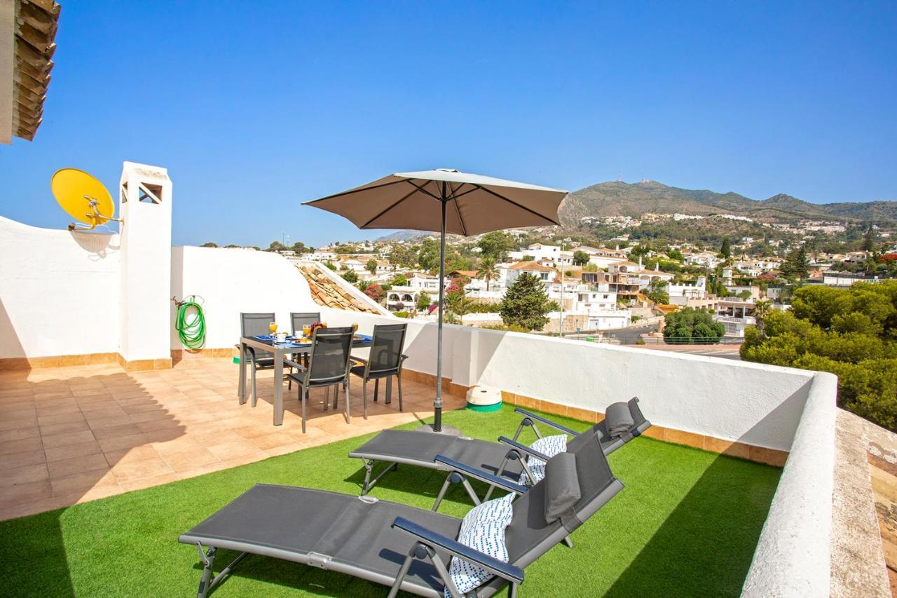 Atico Frente Al Mar - Vistas, Piscina, Terrazas, Parking! Apartment เบนัลมาเดนา ภายนอก รูปภาพ